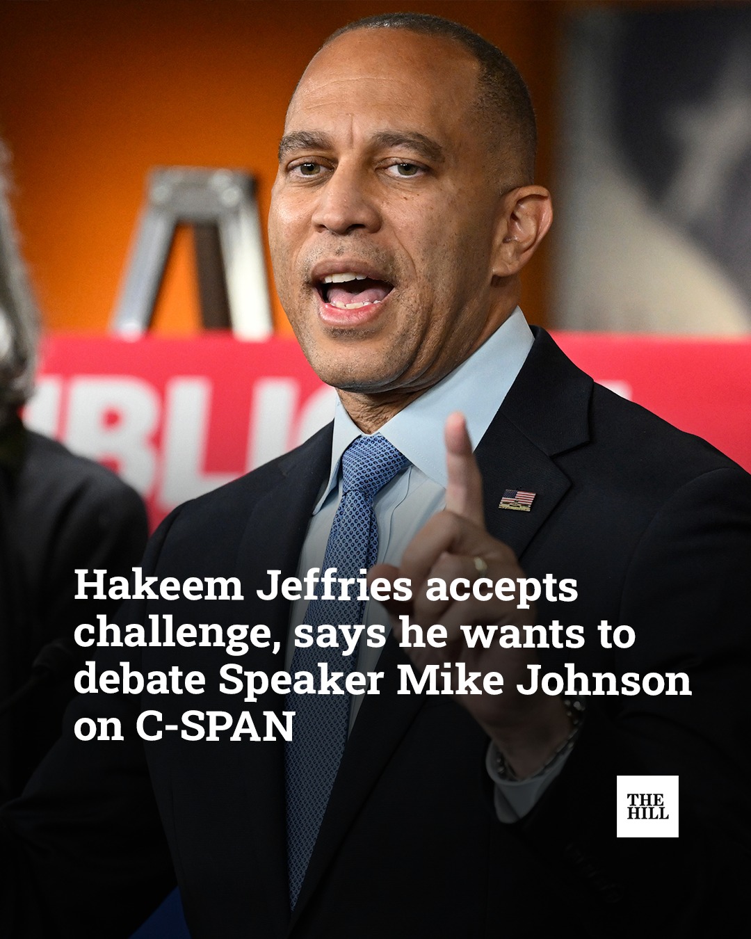Jeffries accepts challenge, says he wants to debate Speaker Johnson on C-SPAN