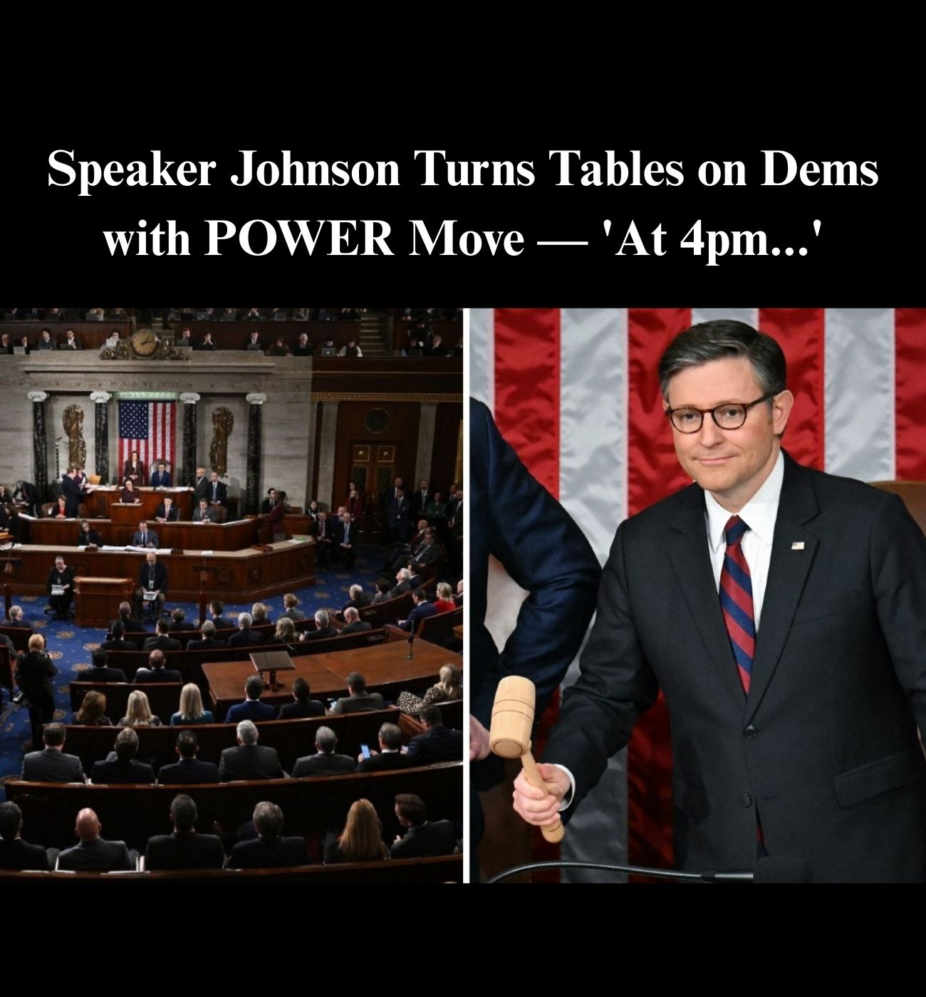 Speaker Johnson: ‘It Is Bidenomics That Got Us Into This Mess’