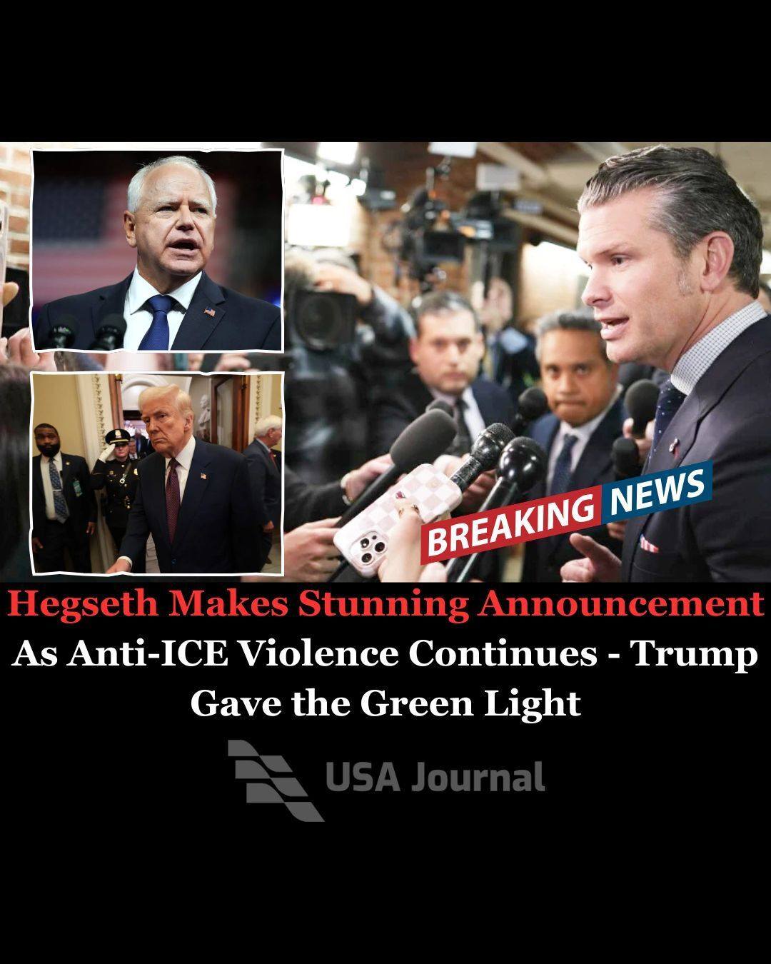 War Secretary Hegseth Greenlights Minnesota Military Base As Op Center For Migrant Crackdown